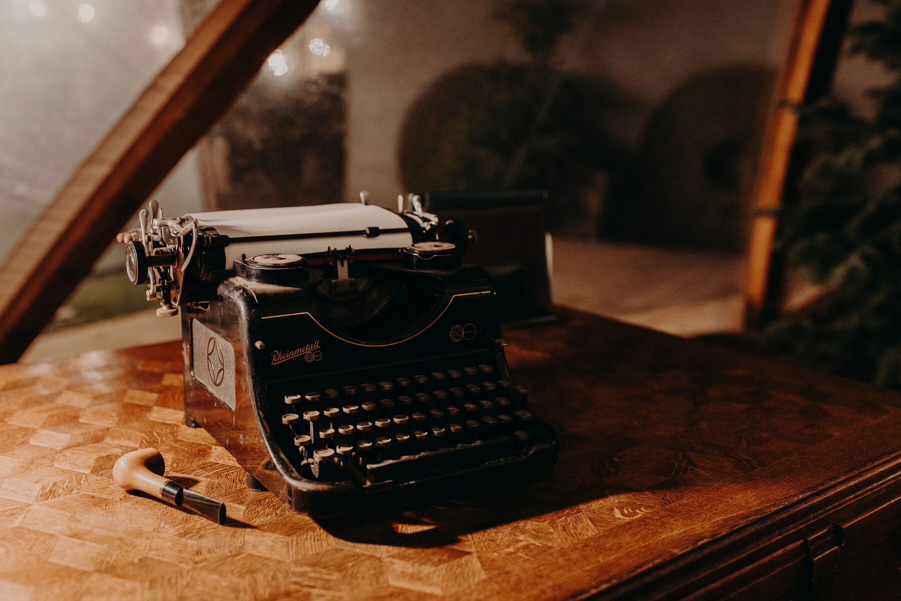 Oude typemachine